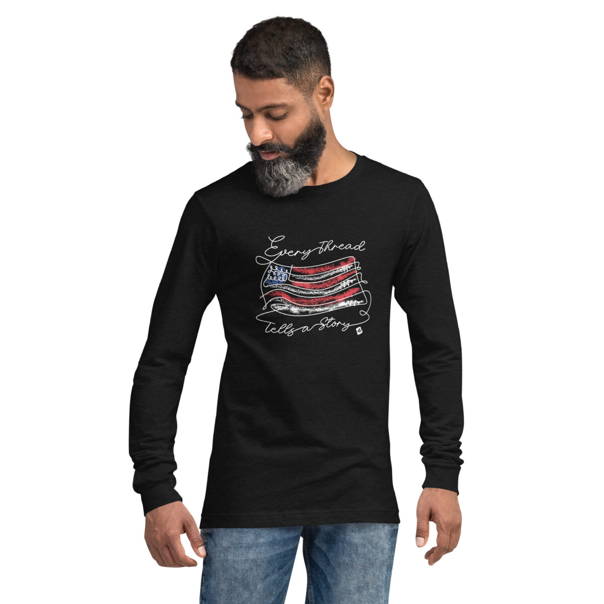 unisex long sleeve tee black heather front 671293e7a3173.jpg