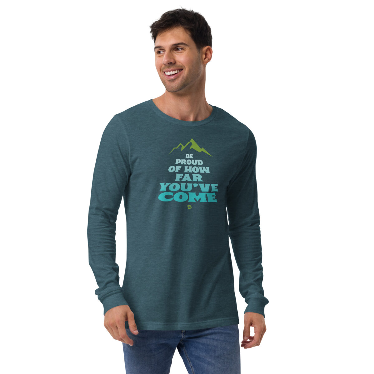 unisex long sleeve tee heather deep teal front 67118caee9519.jpg