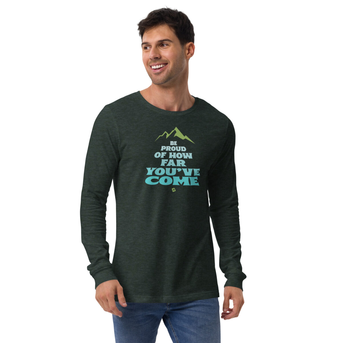 unisex long sleeve tee heather forest front 67118caed50f5.jpg