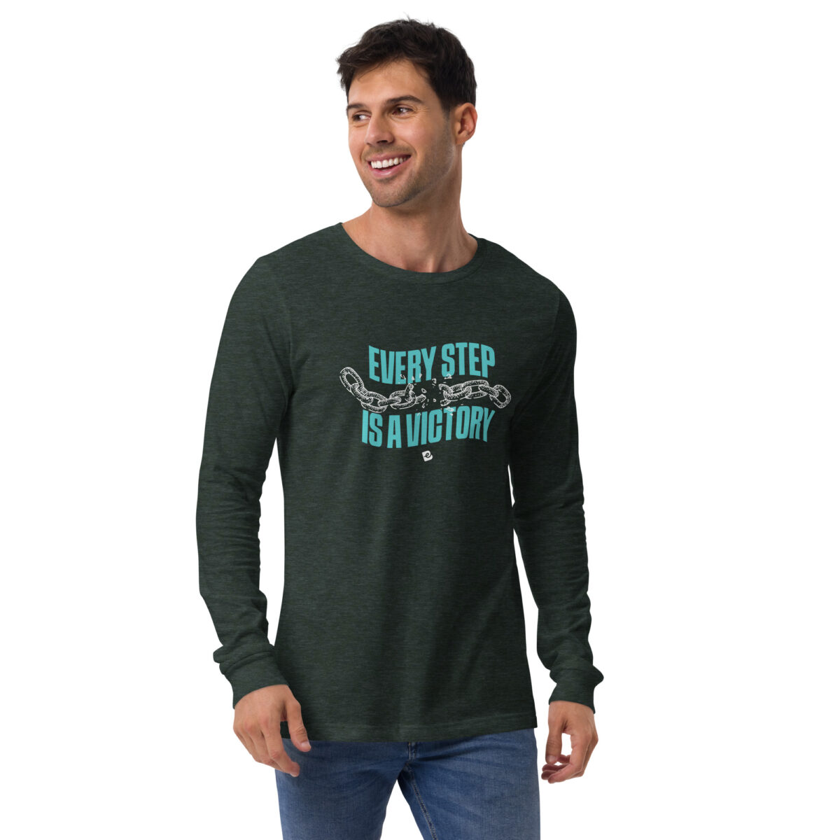 unisex long sleeve tee heather forest front 671291ed926dc.jpg