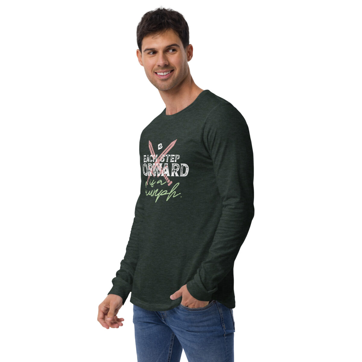 unisex long sleeve tee heather forest left front 670d70ba728ca.jpg