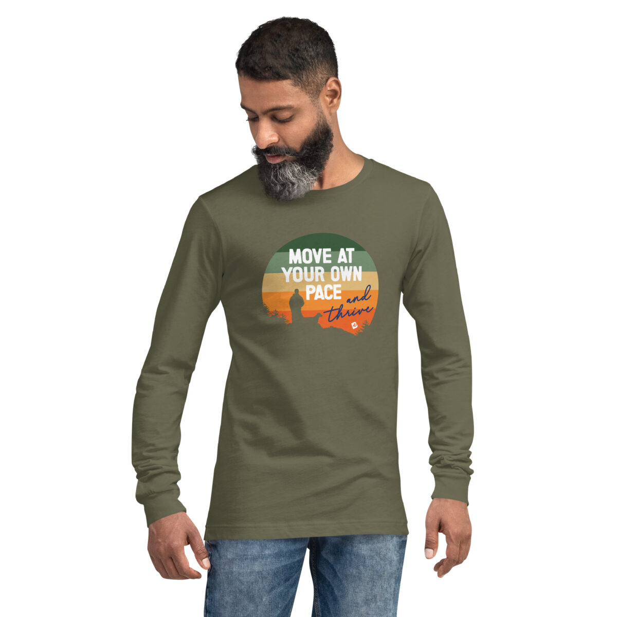 unisex long sleeve tee military green front 6711d38cea9b3.jpg