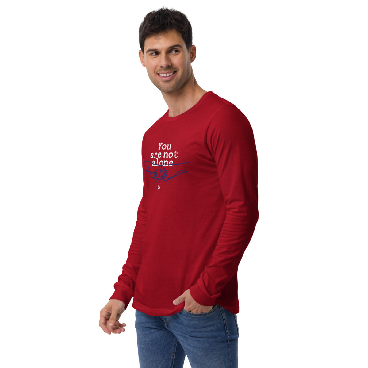 unisex long sleeve tee red left front 671187a019b07.jpg