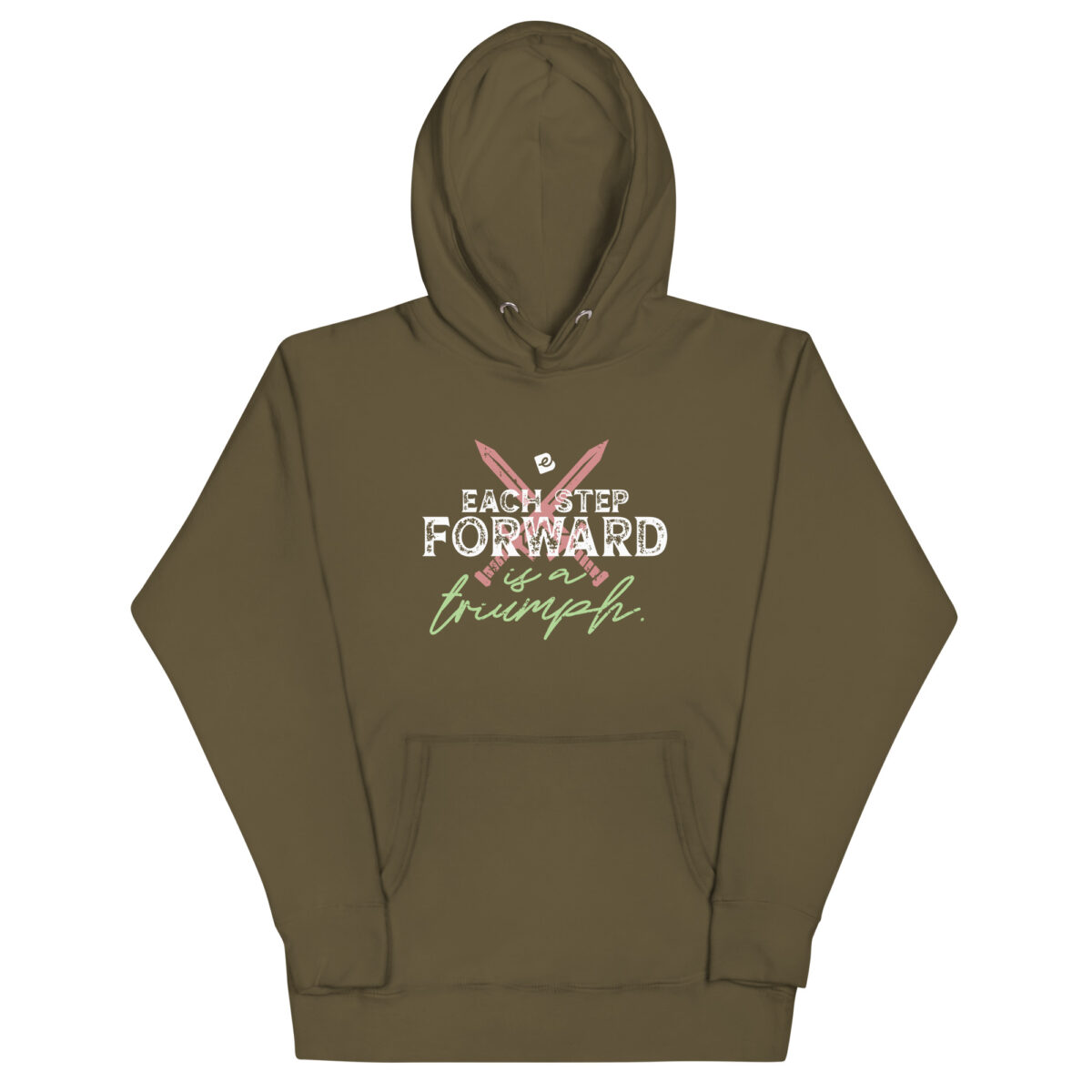 unisex premium hoodie military green front 6711680dde028.jpg