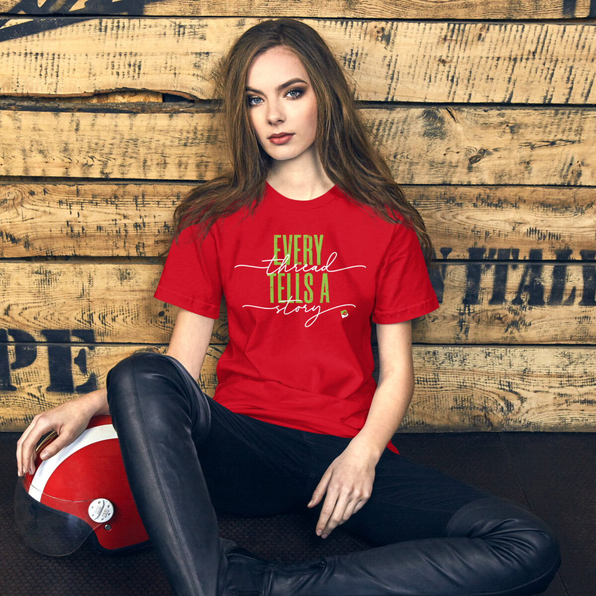 unisex staple t shirt red front 670d4c3533177.jpg