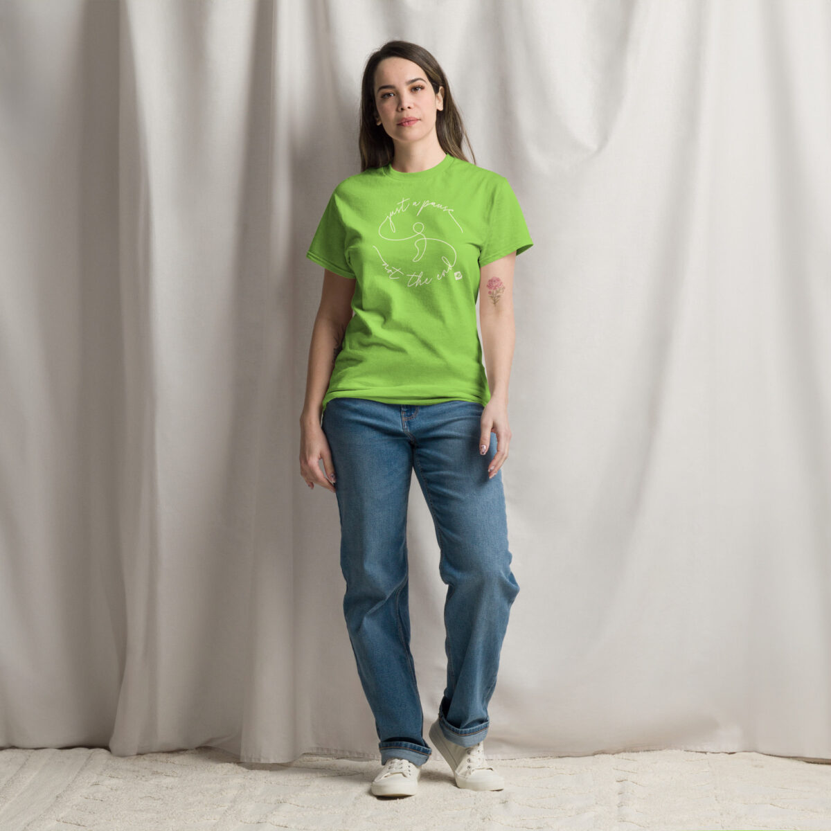 unisex classic tee lime front 682b48b530414.jpg