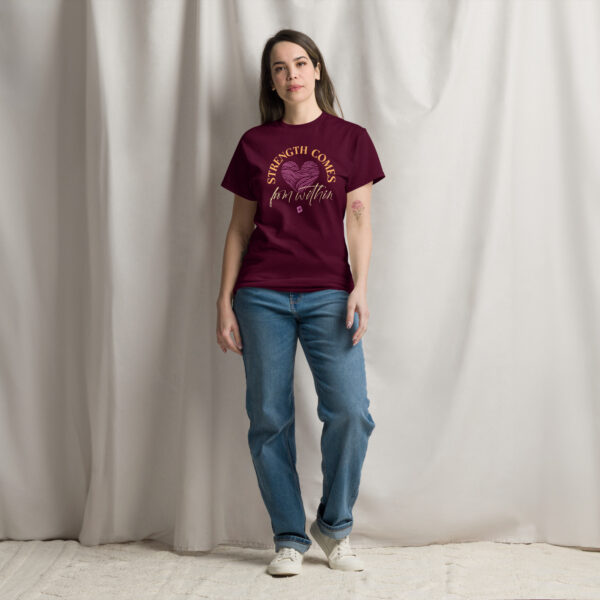 unisex classic tee maroon front 682b4be860e88.jpg