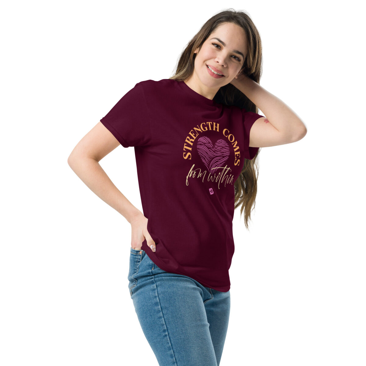 unisex classic tee maroon left front 682b4be862af5.jpg