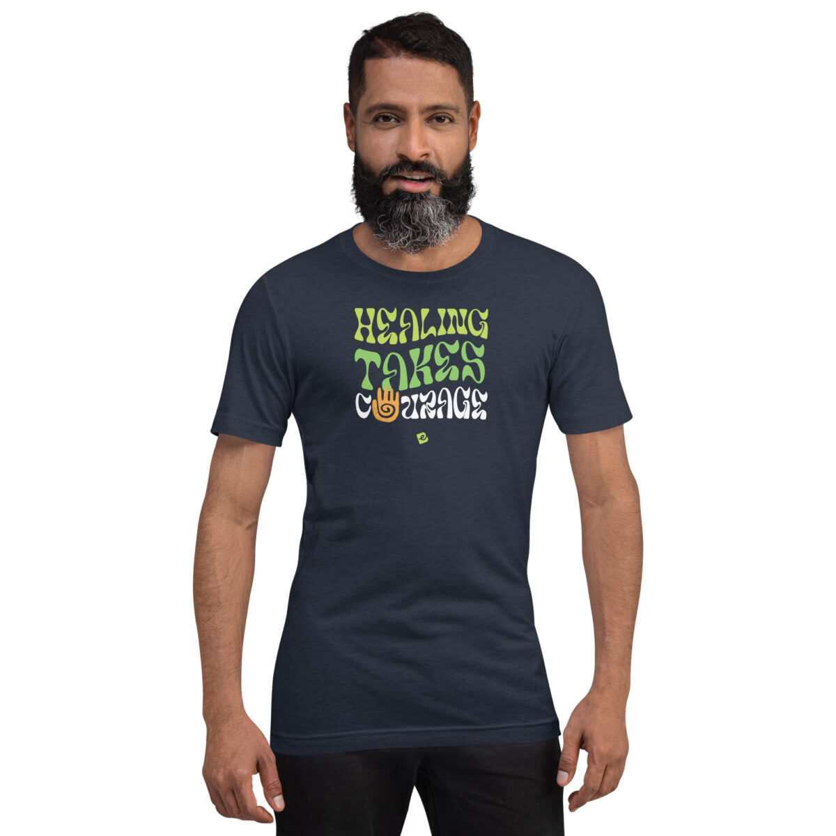 unisex staple t shirt heather navy front 6827979eb7fc9.jpg