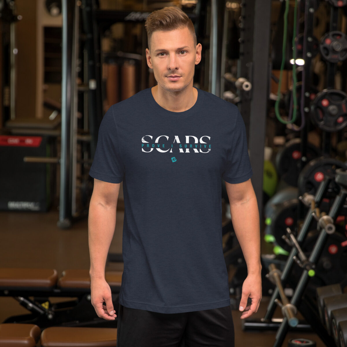 unisex staple t shirt heather navy front 682bbdaad6a4d.jpg